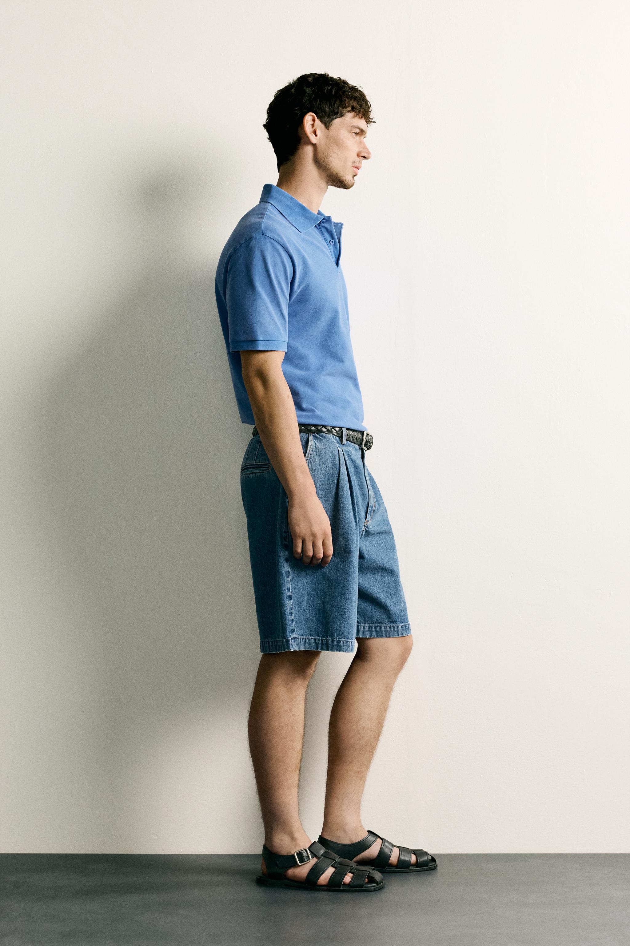 POLO PIQUÉ DÉLAVÉ REGULAR FIT